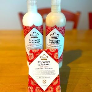 Nubian Heritage Bath Set (body wash/soap/lotion)